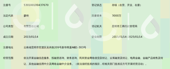 云南宜投通互联网金融交易服务_360百科